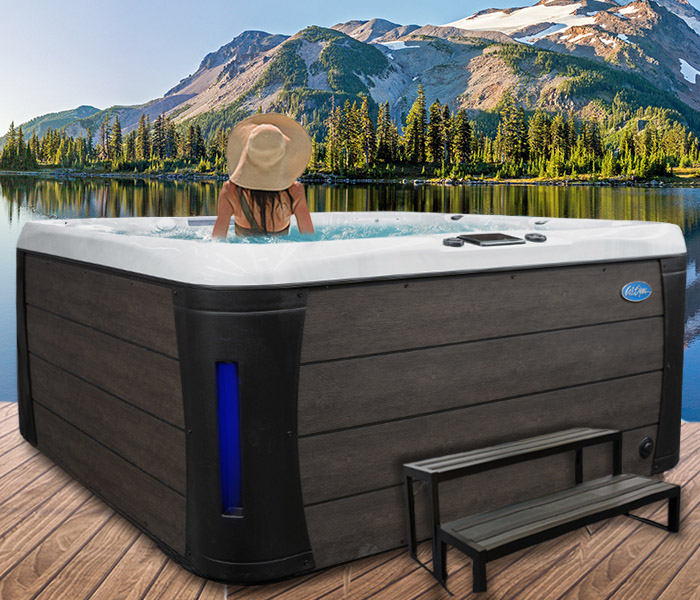 Calspas hot tub being used in a family setting - hot tubs spas for sale Ames